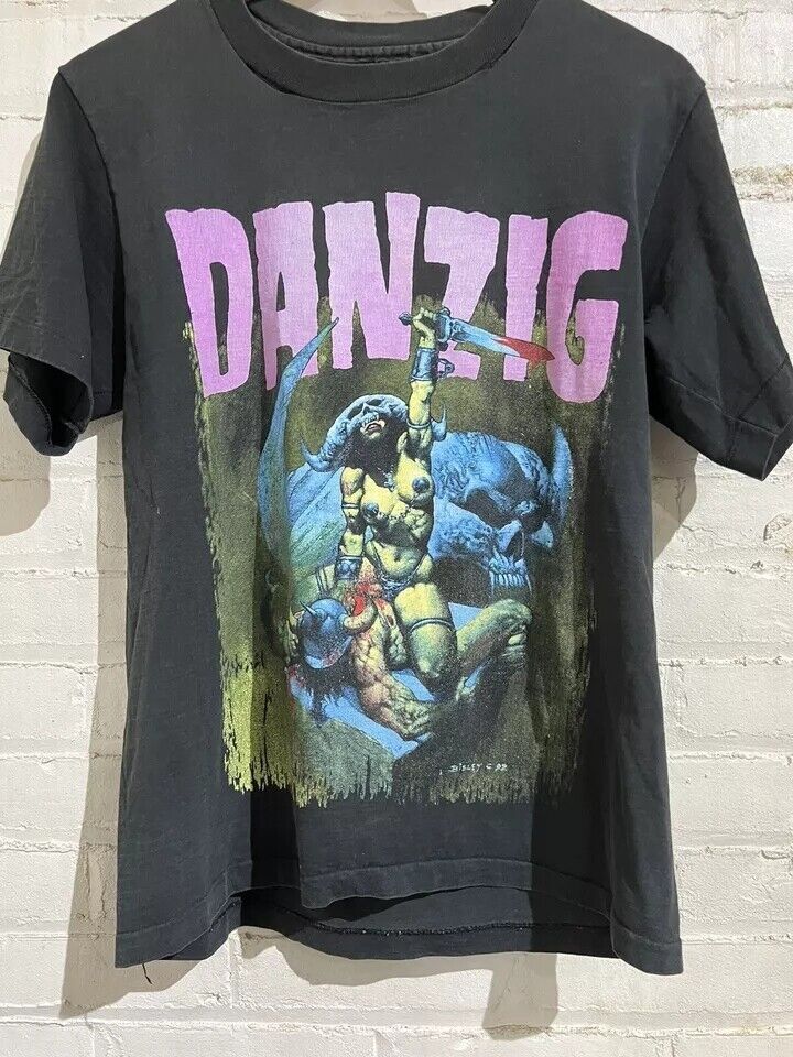 Danzig Misfits How The Gods Kill Grunge 1992 Band T-Shirt Nachdruck S-5XL KH6148 Unisex T-Shirt