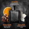 Profumo da uomo 100 ml - Eau De Parfum - Fragranza spray premium a lunga durata - Legnoso e speziato