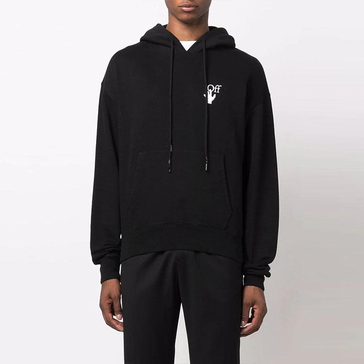 OFF WHITE Caravaggio The Lute Player Hoodie OMBB037F21FLE0091084