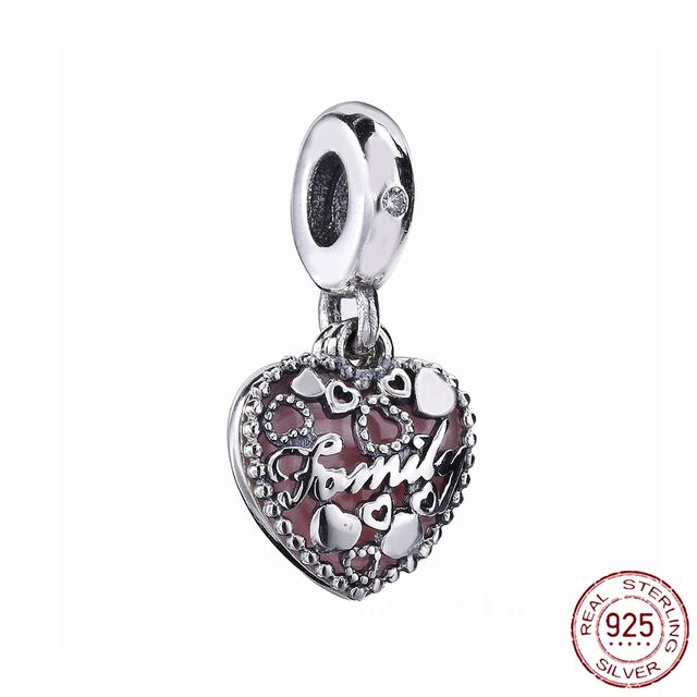 2022 New 925 Sterling Silver Pink Series Butterfly Firefly Pendant Diy Fine Beads Fit Original Fashion Charm Bracelet Jewelry