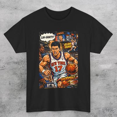 JEREMY LIN LINSANITY KNICKS COMIC-STIL Unisex T-Shirt