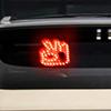 LED Car Sign Finger Light Fun Auto Fingers LED Sign Unique Funny Car Accessories LED Warning Lights Back Window Sign Car Finger