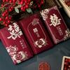 New Year Blessing Words Wedding Red Envelope Bronzing Spring Festival Mini Money Pocket Pearlescent Paper S/M/L Size