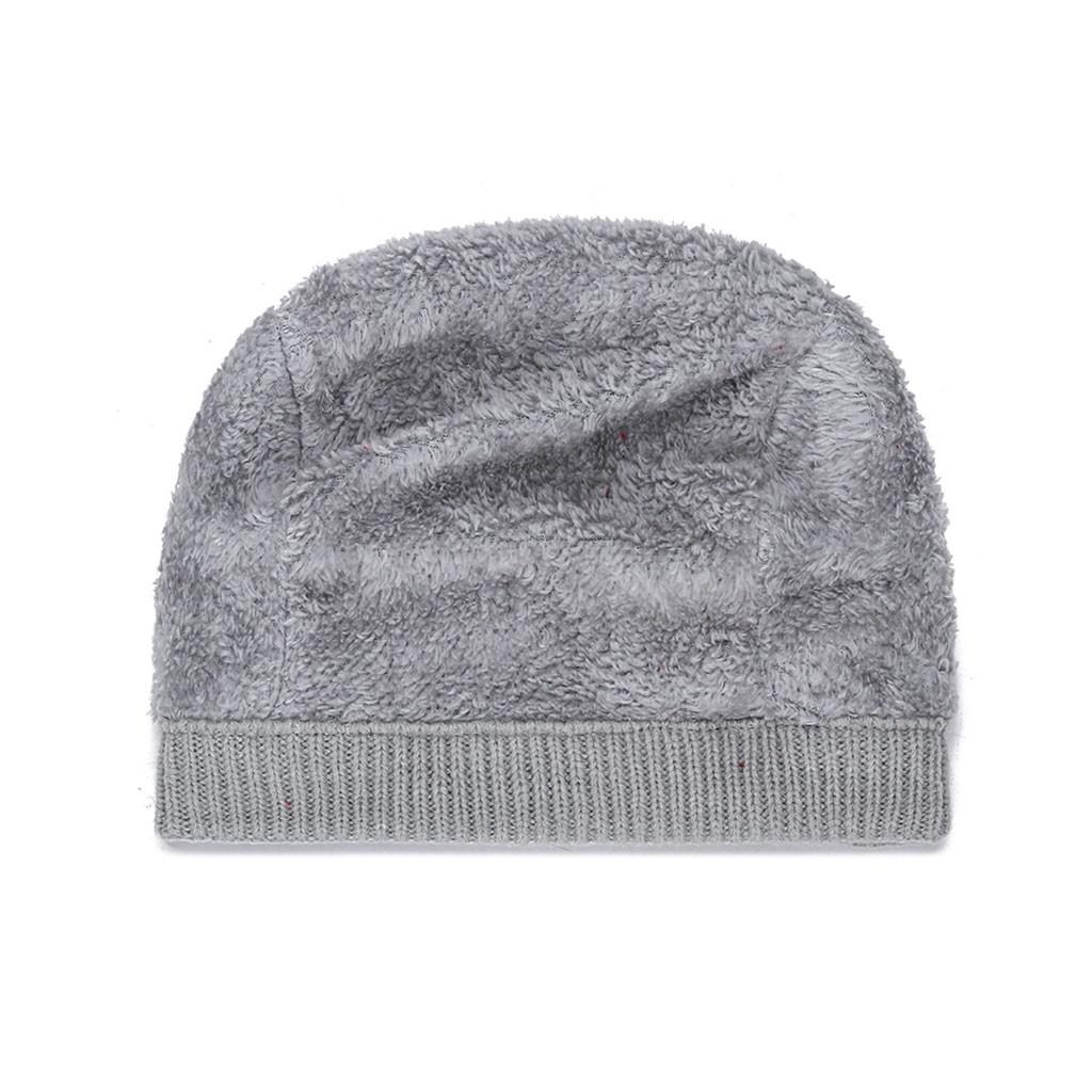 (Projektor)Moda damska ciepła, solidna, zagęszczona, miękka wełniana czapka z dzianiny, wiatroszczelna czapka berety