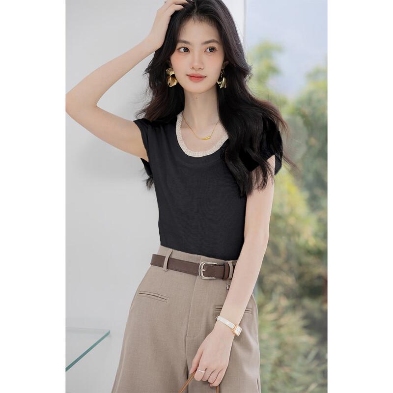 MOKANA Women's Urban Casual Short Sleeve T-Shirt MKNJD3739