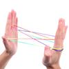 3Pcs Rainbow Rope Finger Games For Kids Toddler Threading Toy Juguetes Niñas Xxx De 3 6 8 12 15 Años Kinder Spiele