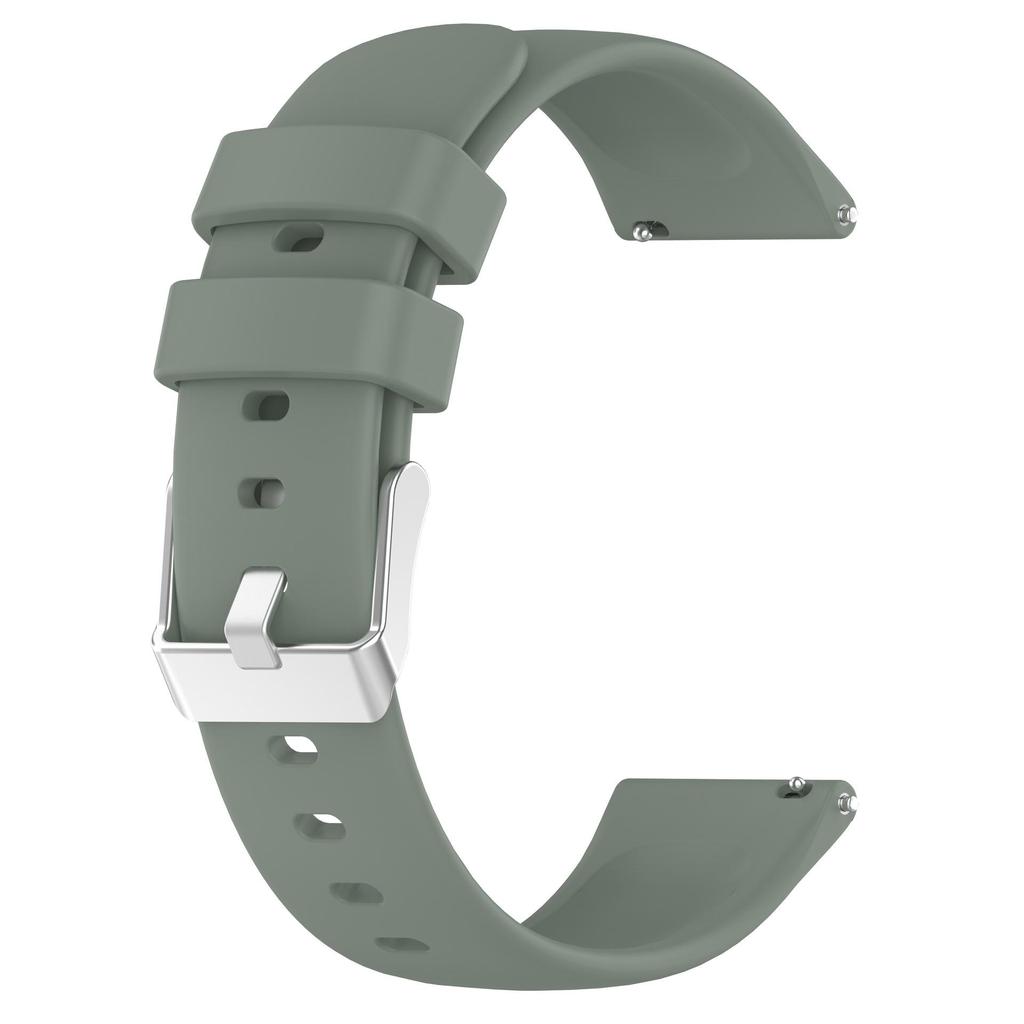 Glossy Solid Color Strap for Huami Amazfit GTS4 Mini (20mm)