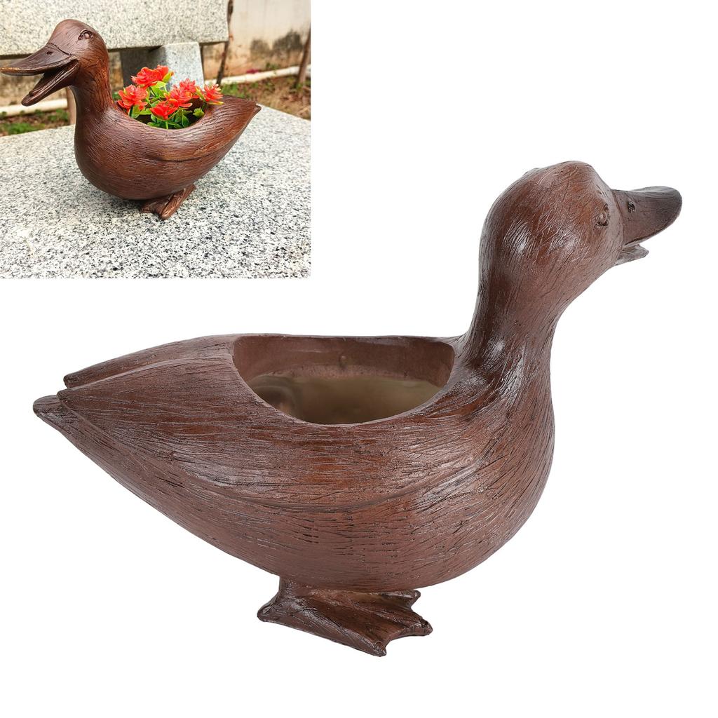 Planter,   Shaped Flower Pot with Feature, for Yard Garden Terrace Balcony Indoor Outdoor Decor