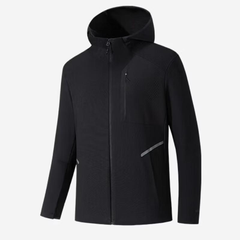 ANTA Men s Champion Outdoor Knit Hooded Jacket XL