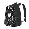 Cryptids In Black Hot Sale Backpack Fashion Bags Cryptids Mothman