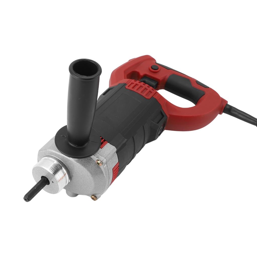 Handheld Concrete Vibrator with Lock Switch Button 5000RPM Sides Heat Dissipation Window Handheld