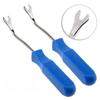 1 PC Car Removal Tool Blue Car Door Trim Panel Fastener Nail Puller Removal Open Pry Tool Clip Plier Automotive Hand Tools