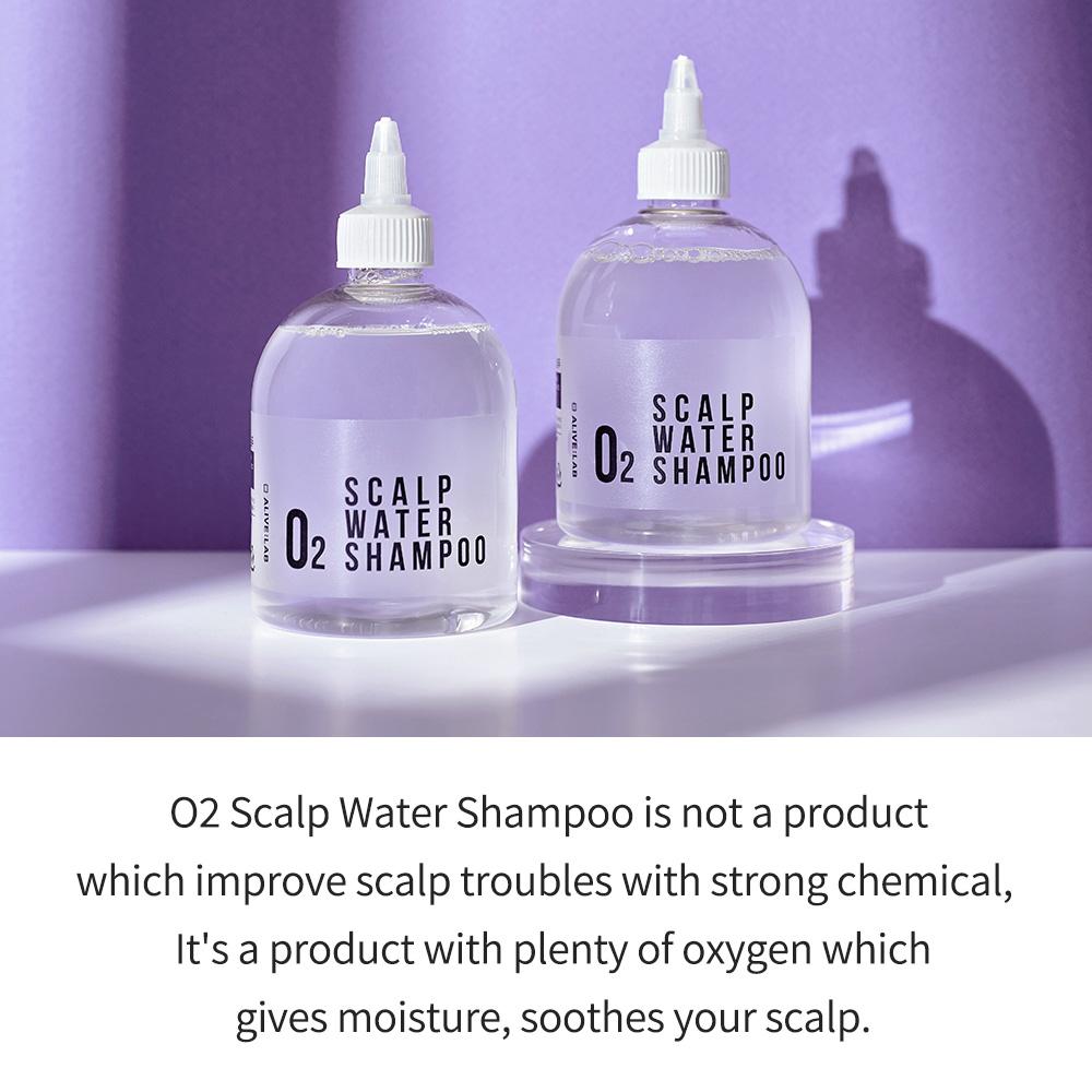 ALIVELAB O2 Scalp Water Shampoo 350ml