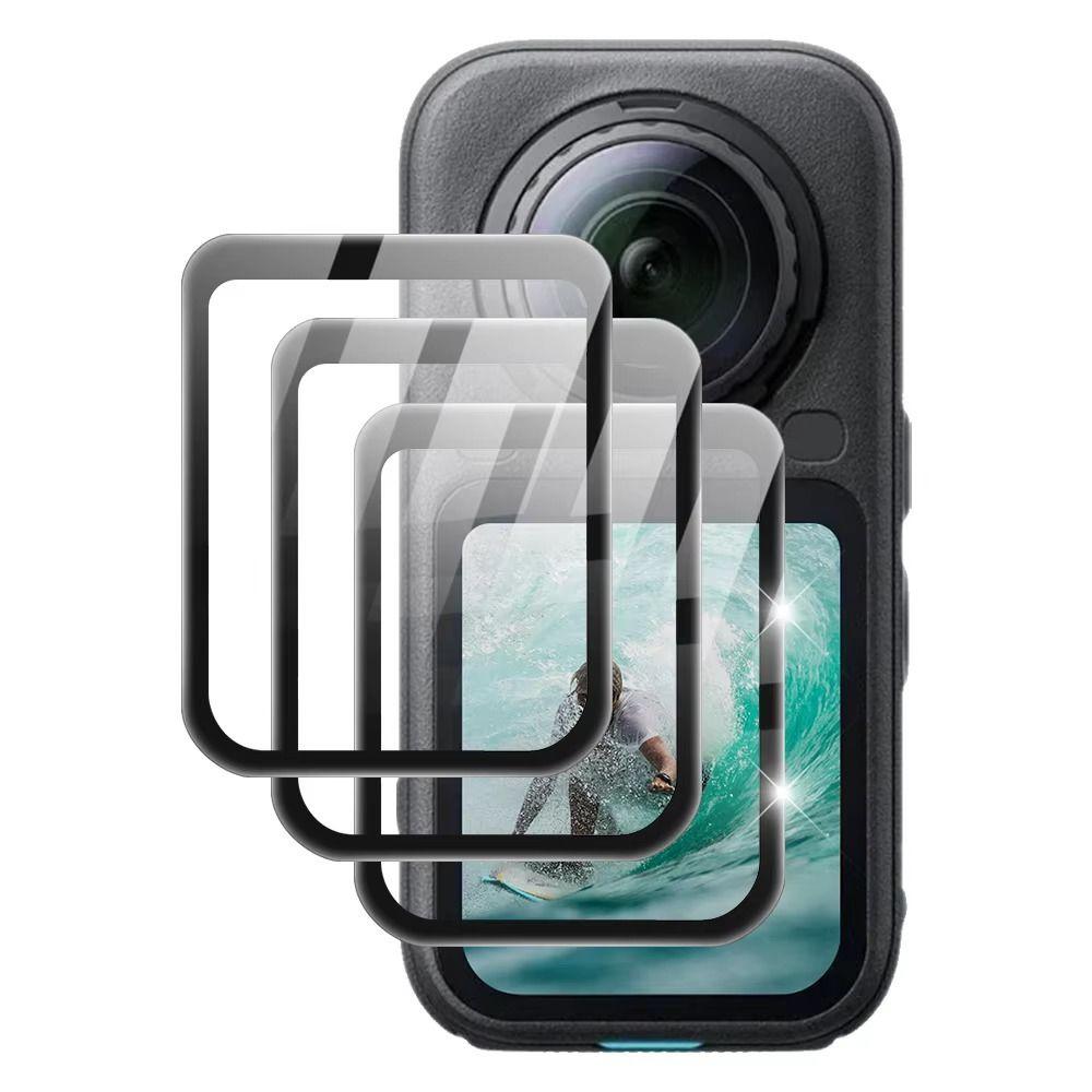 1/2/3Pcs 3D Curved Protective Films Camera Screen Cover for Insta360 X6 Action Camera Accessories