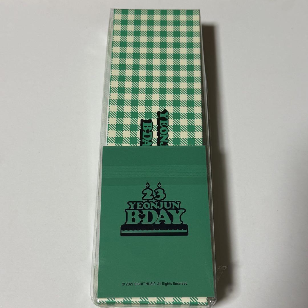 

[USED] TXT Yeonjun Birthday Bracelet 2021 Trading Card