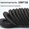 100mm Thickened Flap Disc for Polishing and Grinding Stainless Steel