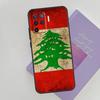 Lebanon Flag Phone Case For Oppo A74 A53 A54 A94 A15 A16 A17 A52 A72 A76 A96 A57S A58 A78 A98 Back Cover