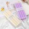 European Minimalist Solid Color Candle Long Straight Pole Pearl Design Home Wedding Dinner Decor Western Style Candle Ornament