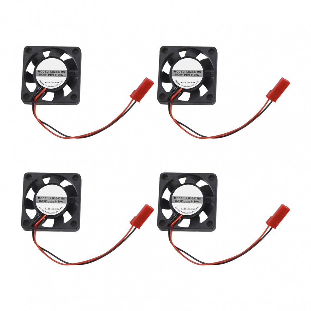 Quiet Cooling Fan for Raspberry Pi with 30000 Hours Lifespan and 5V Power