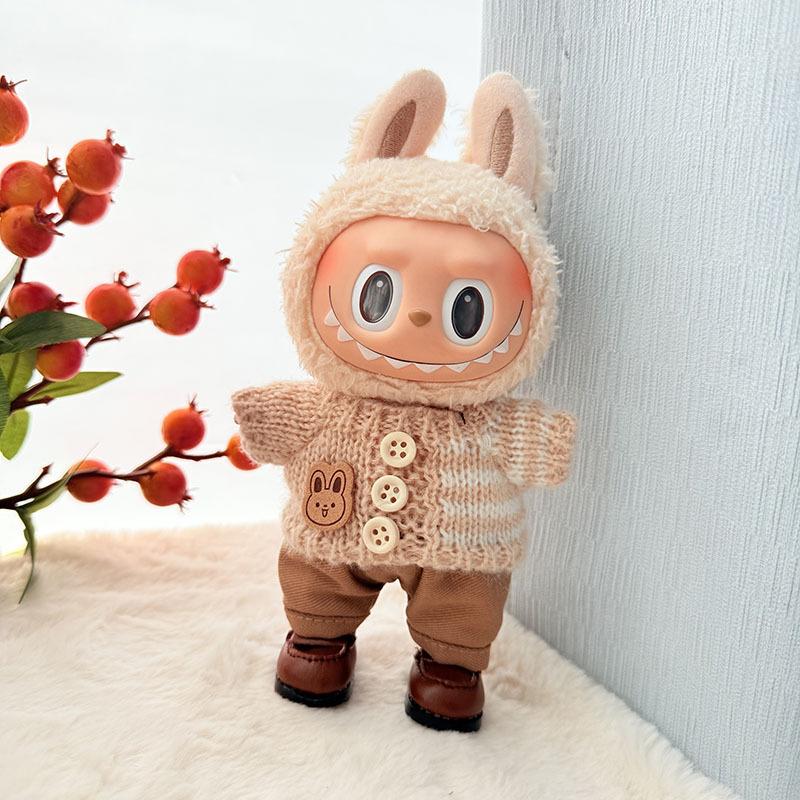 [Nur Kleidung] Schlüsselanhänger der ersten und zweiten Generation, Kleideranhänger, Etikett für sitzenden Partybären, Schal, Hut.