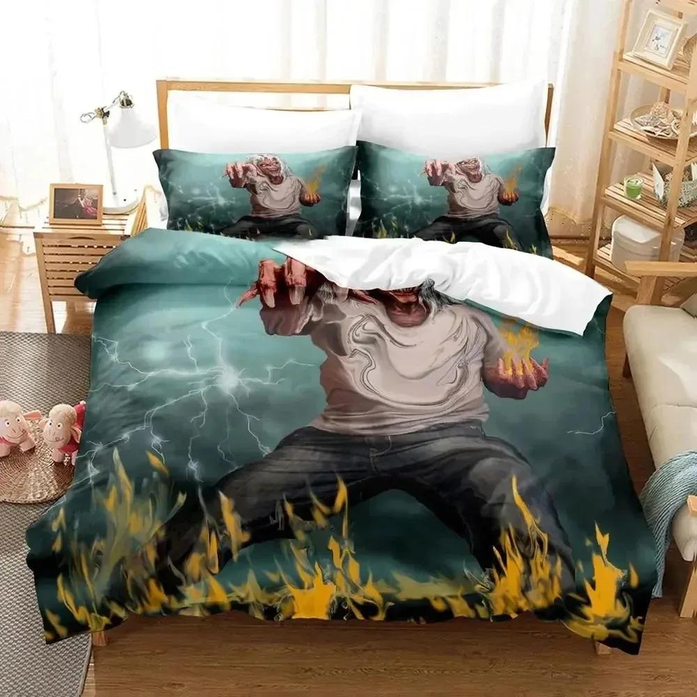 Iron Heavy Metal Maidens Bedding Set Duvet Cover Bed Set Quilt Cover Pillowcase Comforter King Queen Size Boys Adult Bedding Set