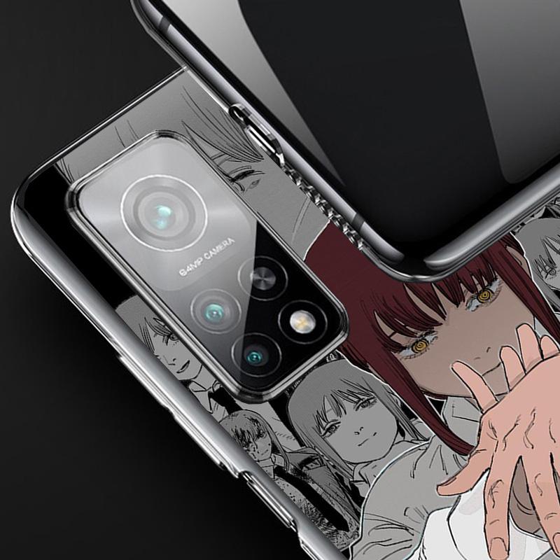 Kettensäge Makima Power Cover Handyhülle Für Xiaomi Redmi Note 15 14 13 12 11 10 Pro Plus 14S 12S 11S 11T 11E 10S Weiche Hüllen Schale