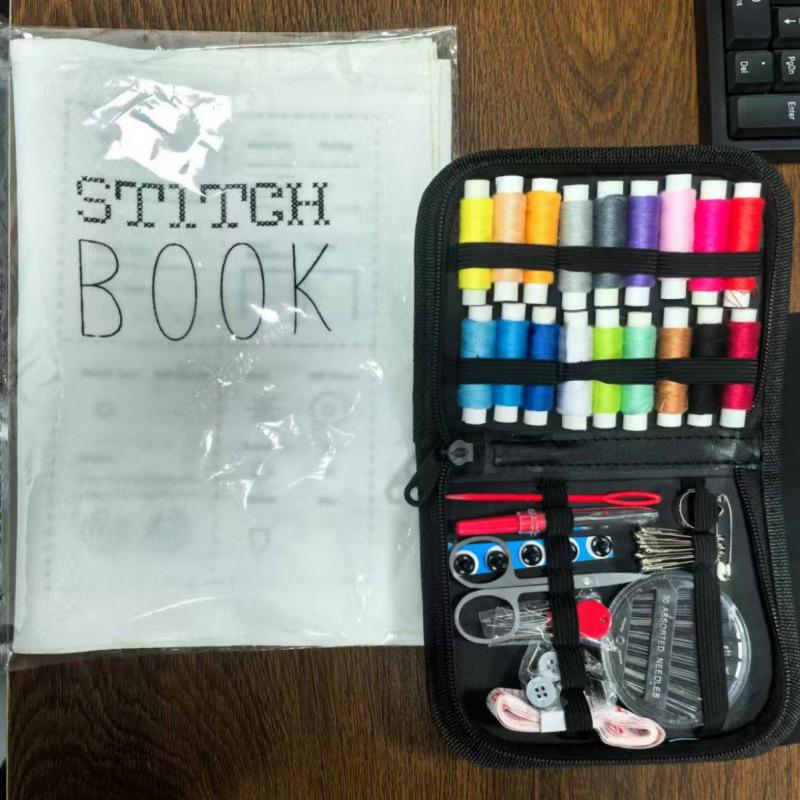 DIY Linen Embroidery Stitch Sample Book for Embroidery Enthusiasts