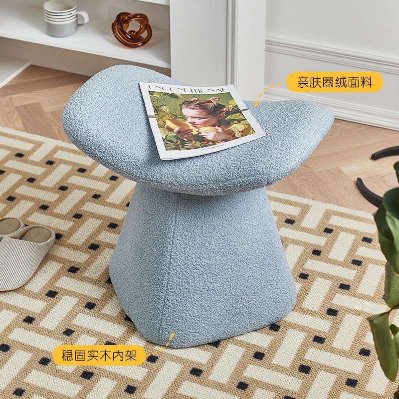 Nordic celebrity rocking chair lazy leisure lounge chair home light luxury living room nap balcony single sofa chair