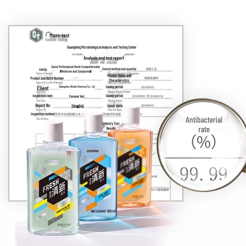 Shuke Cool Mint Mouthwash Twin Pack