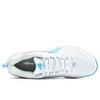 Li Ning Flying Eagle Slip Resistant, Abrasion Resistant, Breathable Badminton Shoes Unisex White Blue AYTU001-2