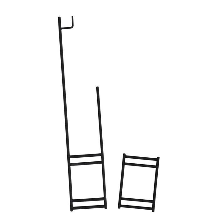DOD Tequila Lantern Leg 2-Pack Black (W17.6 X D88 X H1.3cm)