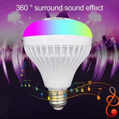 1 Set Smart LED Lampe Stereo Sound Beleuchtung PVC Praktische Bluetooth Musik Birne mit Fernbedienung Haushalts Liefert