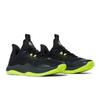 Under Armour Curry HOVR Splash 2 'Black Green' (Unisex) Black / Green Basketball Shoes 3025636 001