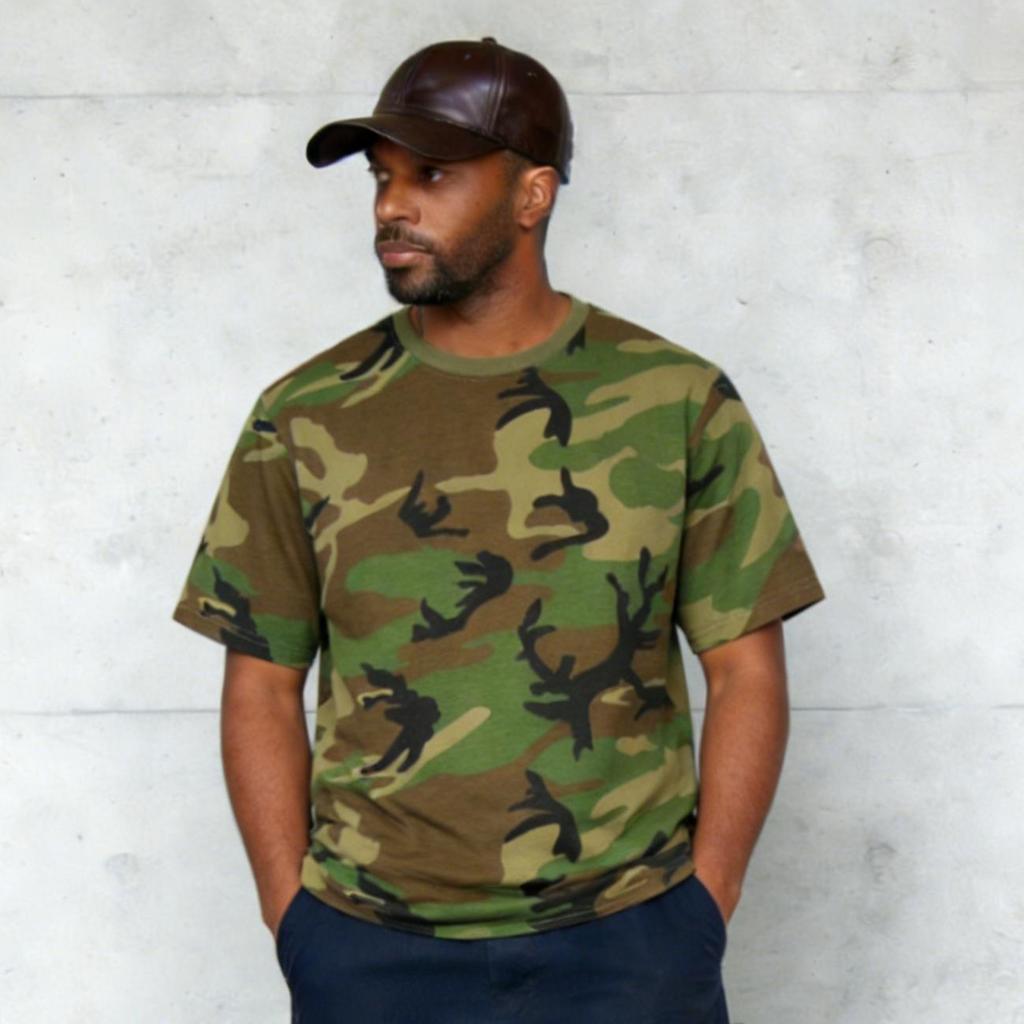 Sconto Liquidazione Magazzino T-shirt Unisex in Cotone Liscio a Maniche Corte