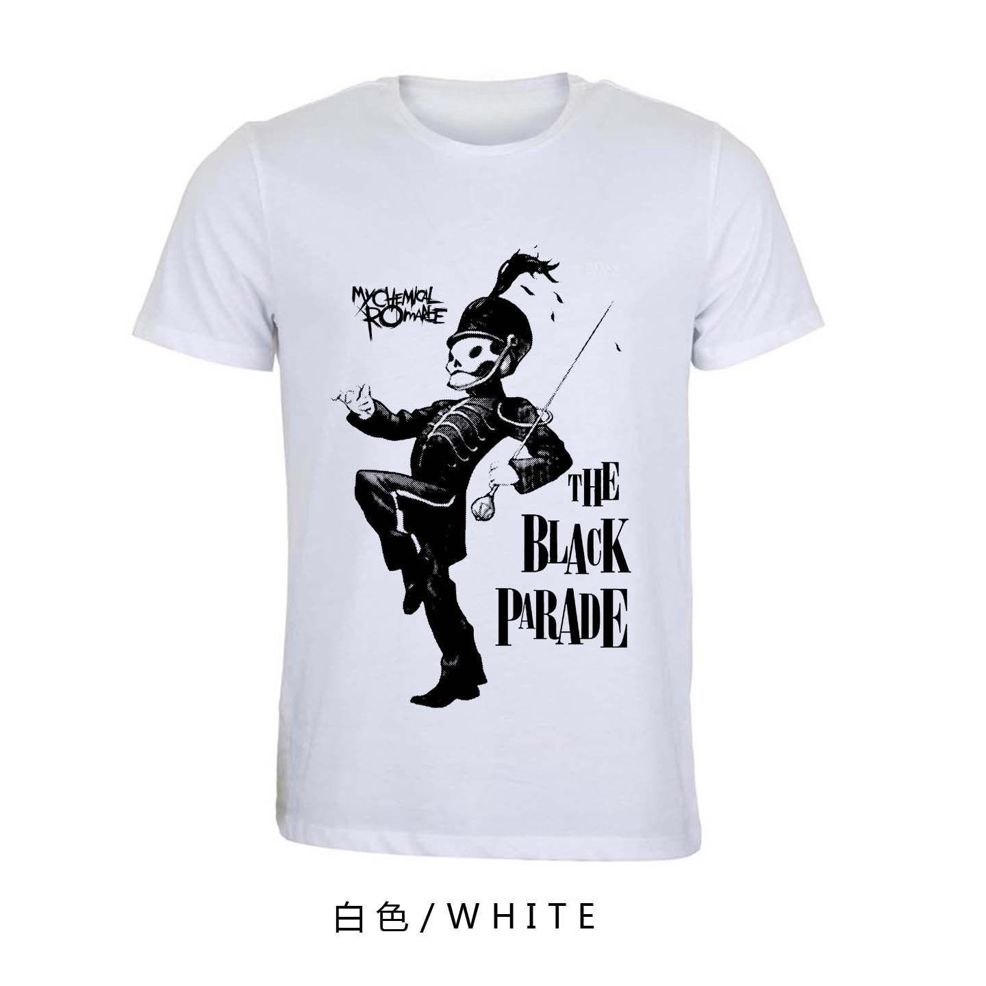 

My Chemical RoUnisexce Band Print Fashion TShirt Short Sleeve for Unisex and Women M