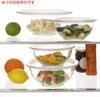Iwaki AGC Techno Glass, Heat Resistant Glass Bowl, Round, 4 Piece Set, Includes Measuring Cup