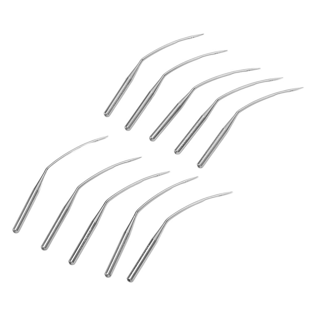 10Pcs Blindstitch Curve Sewing Needle Size 10 70 Smoothing Steel Sturdy LWX6T Sewing Needles for Repair Replacement