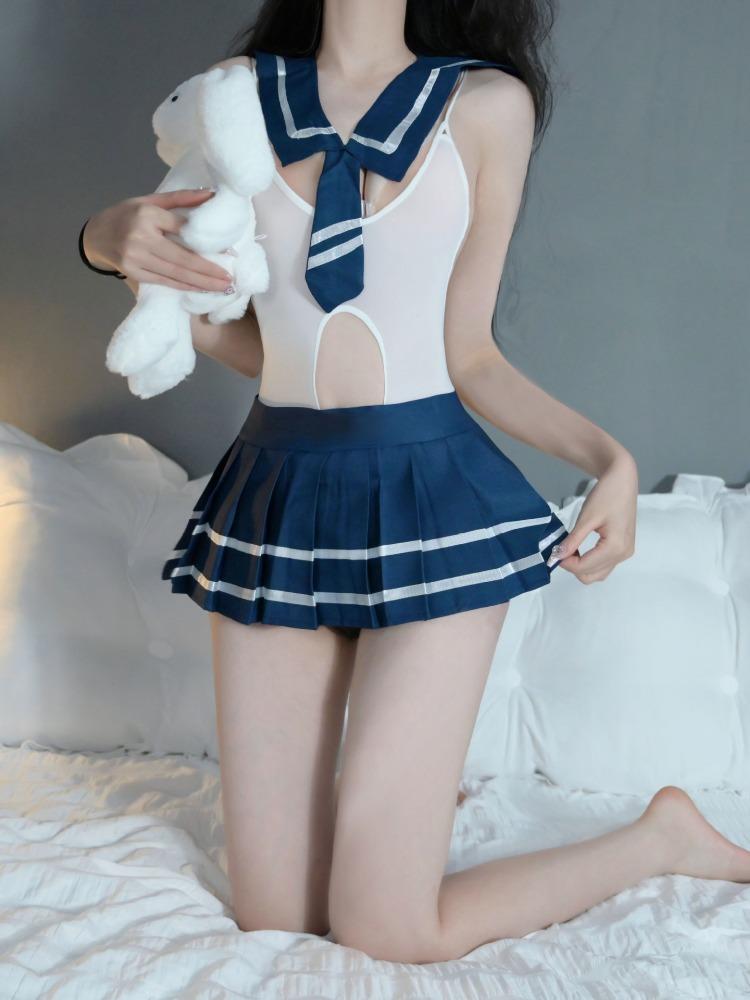 Underwear Women French Apron Maid Dress Cosplay Women Sexy Lingerie Costume Servant Lolita Hot Baby Doll Uniform Erotic Dress