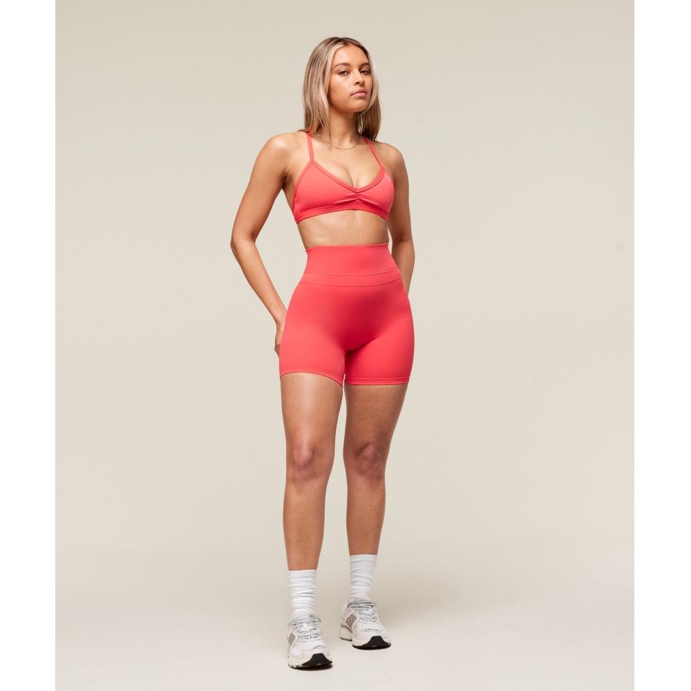 Gymshark Whitney Shorts Coral Red B3c8r Rb0y