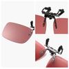 Lenti per Occhiali da Sole Polarizzate Tinta Vino Rosato Moda Clip per Occhiali Resistente ai Raggi UV di Lusso Non Include la Montatura degli Occhiali