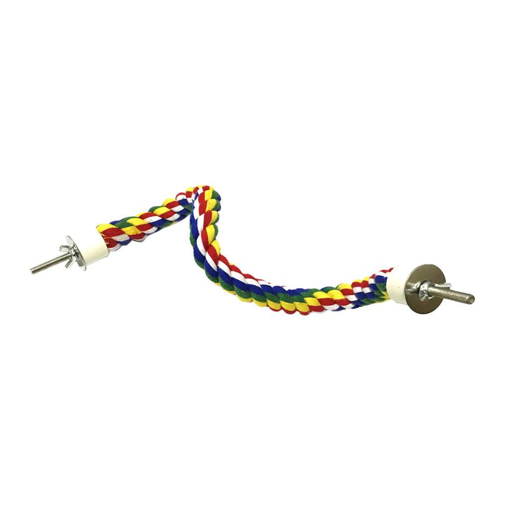 New Bird Toys Hanging Multicolor Rope Toys Type For Rope Bungee Bird Toy