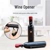 Wine Bottle and Beer Opener: Dual-Use, Multifunctional, Portable, Red Wine Design, Refrigerator Magnet.