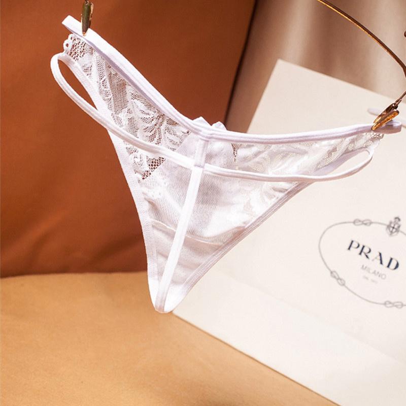 Perizoma da donna Intimo di pizzo sexy Mutandine da donna Lingerie Intimo bikini Pantaloni Perizoma intimo