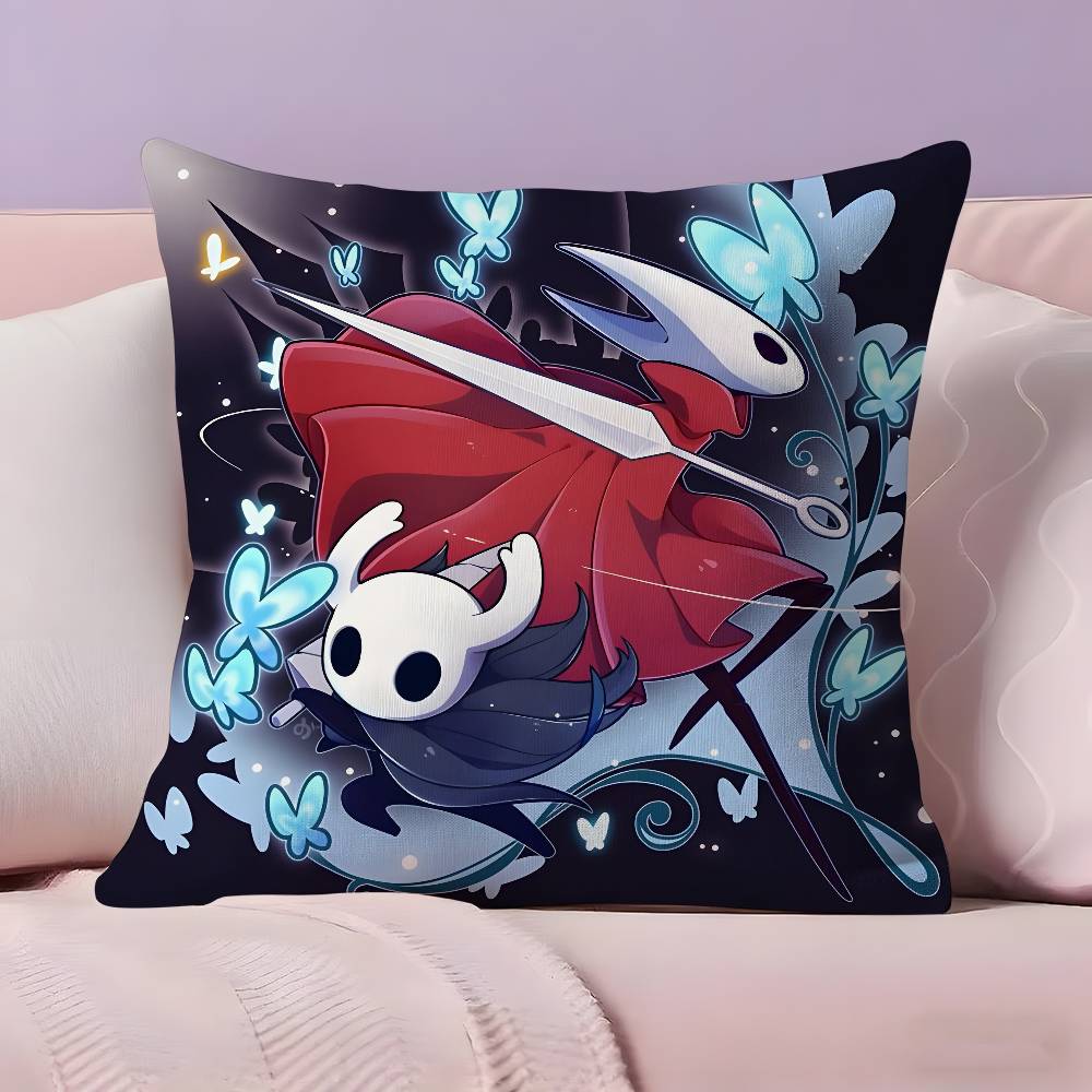 Spiele H-Hollow KnightS Kissenbezug Kissenbezug Ultraweicher Hautfreundlicher Stoff Wolkenähnlicher Komfort & Verdeckter Reißverschluss