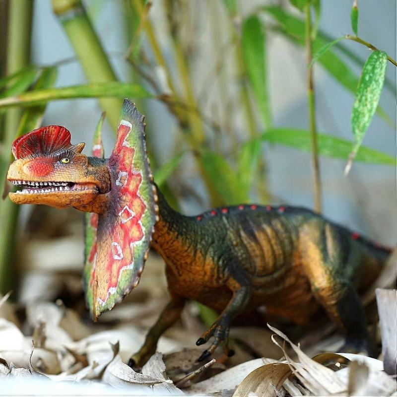 Dinosaur Toy Dilophosaurus Model Figurine Children Dinosaur Toys for Kids 3-5 Dinosaur Figure Toy Collection Birthday Gift for 3 Years Old Jurassic Er
