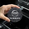 lfcsw2 Car Coaster Water Cup Non-Slip Mat Gadget Bling Accessories For Nissan murano Navara Qashqai x-trail Patrol NV200 note Frontier