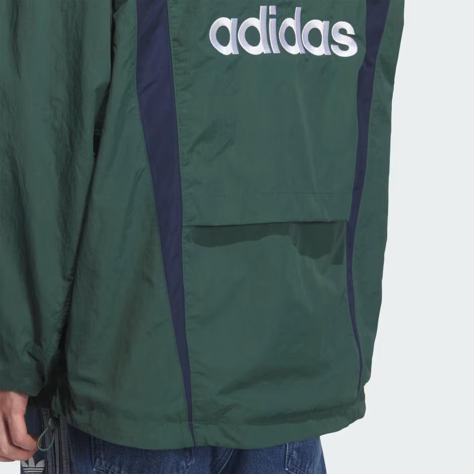 adidas Originals Windjack Lange Mouwen Met Capuchon Comfortabel Eenvoudig Jack Herenjack KS3553