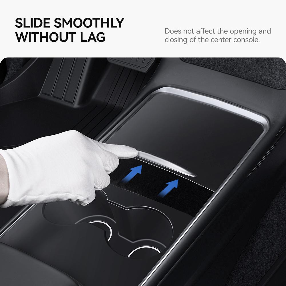 YZ For Tesla Model 3 Y 2025-2025 Car Center Console Sticker Film Carbon Protect Central Control Cover Car Interior Accessories