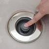 ABS Kitchen Sink Plug 3 In 1 Sink Food Catcher Basket Durable Sink Drain Strainer