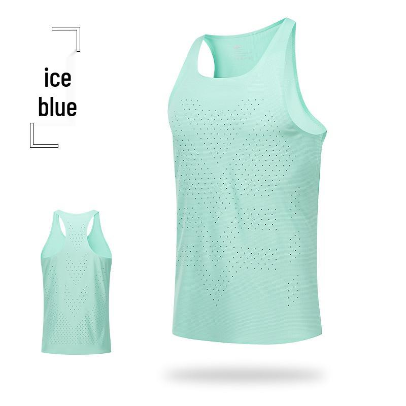 Men's Quick-Dry Lightweight Breathable Sports Vest for Track & Field Training